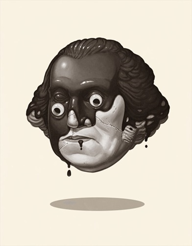 An Exercise In Viscosity (Black Variant) by Mike Mitchell