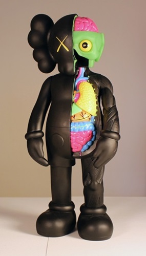 Kaws Companion : Dissected (Black) by Kaws