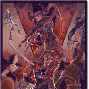 Justice League (Variant) by Rich Kelly