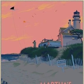 Martha’s Vineyard (Sunset Variant) by Laurent Durieux