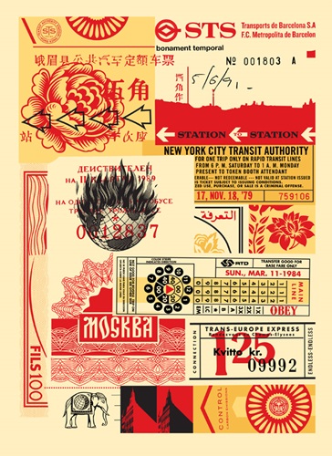 Station To Station 2  by Shepard Fairey