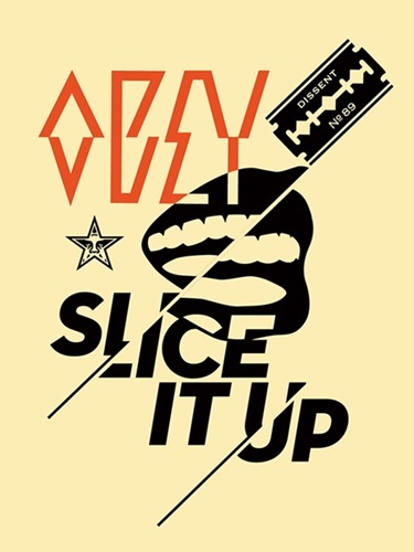 Slice It Up  by Shepard Fairey