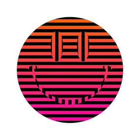 Acid Reflux (Pink / Orange Fade) by Carl Cashman