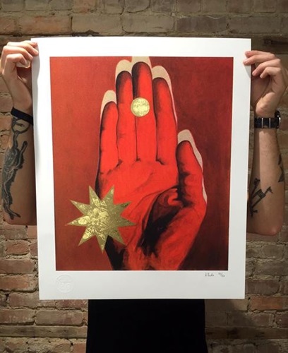 Red Hand  by Kevin Ledo