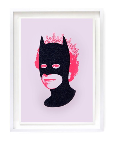 Rich Enough To Be Batman (Black Diamond Dust & Pink) by Heath Kane