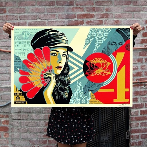 Fan The Flames  by Shepard Fairey