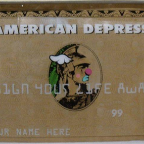 American Depress (Gold Print Edition) by D*Face