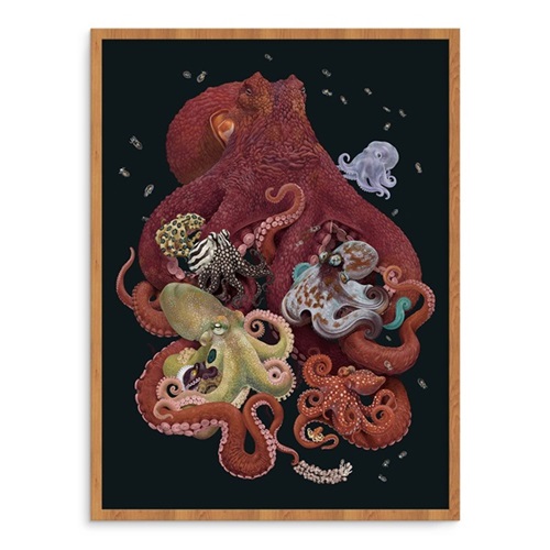 Octopodes (Hand-Embellished) by Zoe Keller
