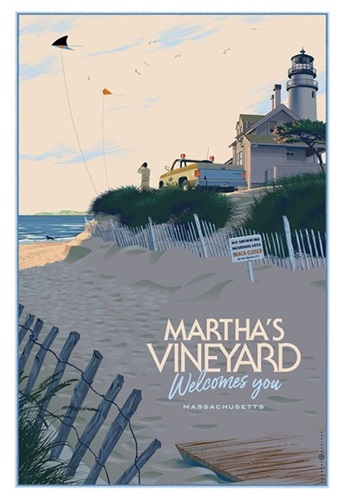 Martha’s Vineyard (Sunrise Variant) by Laurent Durieux