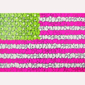 Sex & Violence (Green & Pink) by Tilt