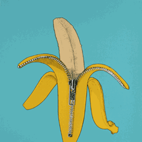 Dandy Banana by Ron English