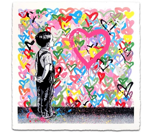 With All My Love  by Mr Brainwash