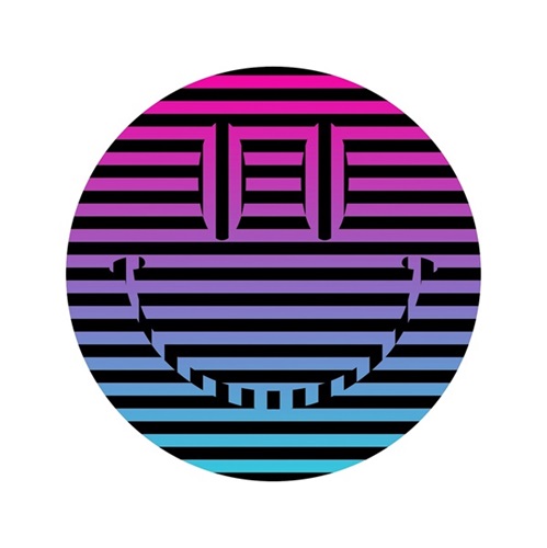 Acid Reflux (Pink / Blue Fade) by Carl Cashman