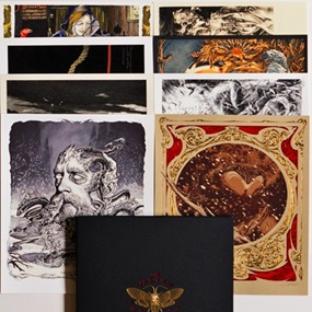 The Vacuum Portfolio - VCVM022 (Print Portfolio) by Aaron Horkey | Ken Taylor | João Ruas | Vania Zouravliov | Nicolas Delort | Mike Sutfin | Brandon Holt | Jessica Seamans