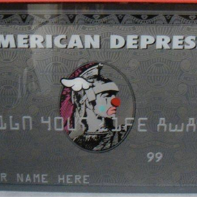 American Depress (Platinum Print Edition) by D*Face
