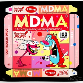 Happy Helmet (Hand-Embellished) by Ben Frost