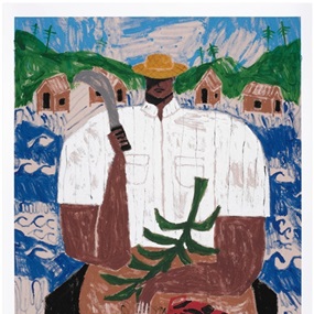 El Corta Plátanos (The Banana Cutter) by Joshua Nazario