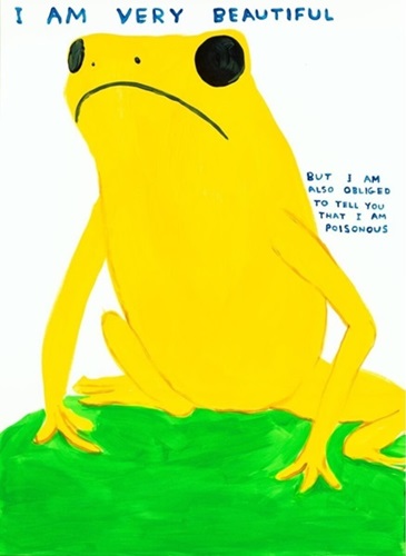 I Am Very Beautiful  by David Shrigley