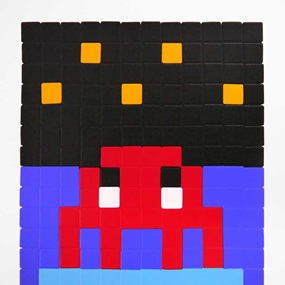 Space One (Red) by Space Invader