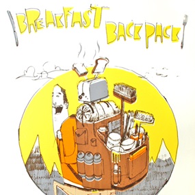 Breakfast Backpack by Word To Mother