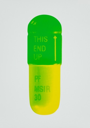 The Cure (Mint Blue / Apple Green / Lemon Yellow) by Damien Hirst