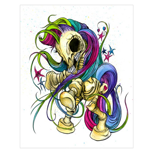 My Little Bony (XL) by Alex Pardee