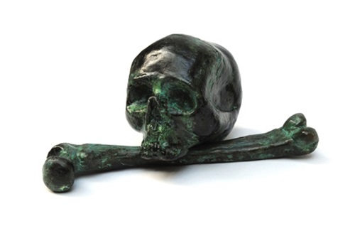 Skull & Femur  by Billy Childish
