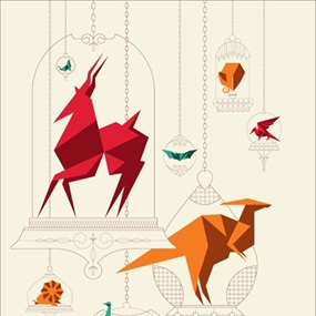 Pulp Menagerie by Tom Whalen
