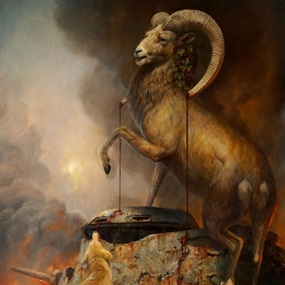 Bacchanal by Martin Wittfooth