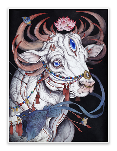 The Sacred Bull  by Caitlin Hackett