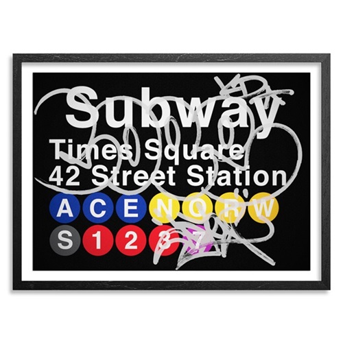 42 Street Station / Times Square (Silver) by Cope2
