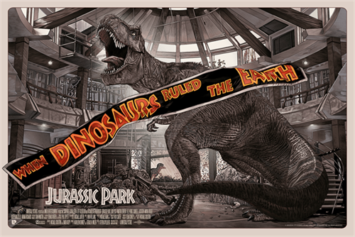 Jurassic Park (Variant) by Ruiz Burgos