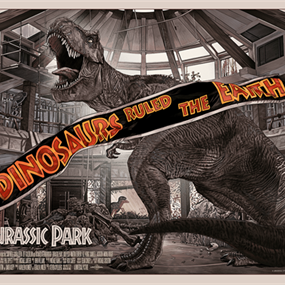 Jurassic Park (Variant) by Ruiz Burgos