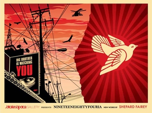 Nineteeneightyfouria  by Shepard Fairey