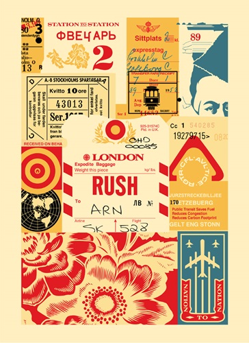 Station To Station 4  by Shepard Fairey