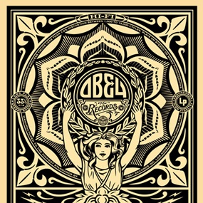 Lotus Woman by Shepard Fairey