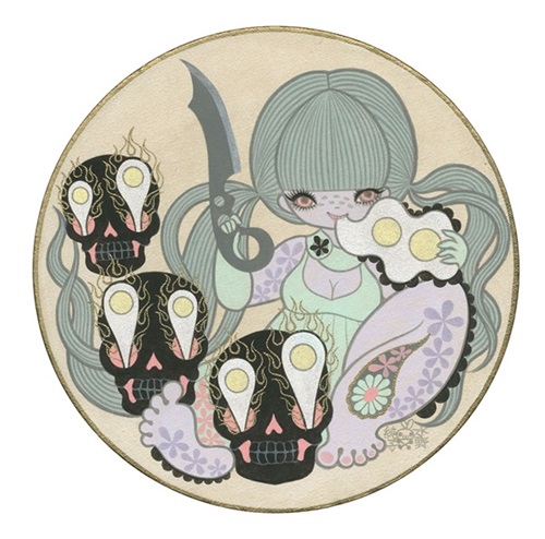 Eggs And Skulls Moony  by Junko Mizuno