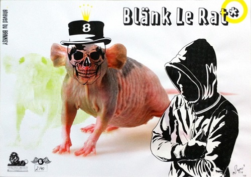 Blänk Le Rat - Shaved By Banksy (First Edition) by Super8