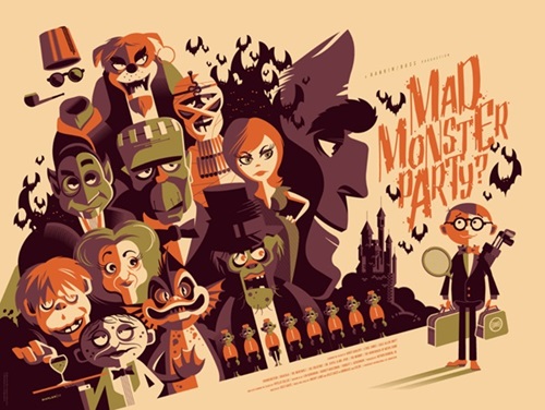 Mad Monster Party  by Tom Whalen