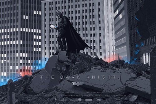 The Dark Knight (Variant) by Laurent Durieux