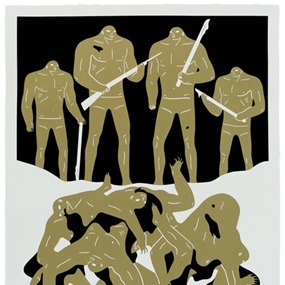 The Genocide (White) by Cleon Peterson