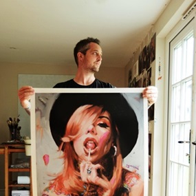 Lollipop (Hand-Embellished) by Chris Guest