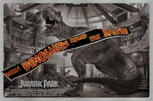 Jurassic Park (Aluminium Variant) by Ruiz Burgos