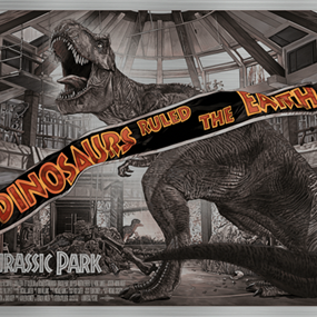 Jurassic Park (Aluminium Variant) by Ruiz Burgos