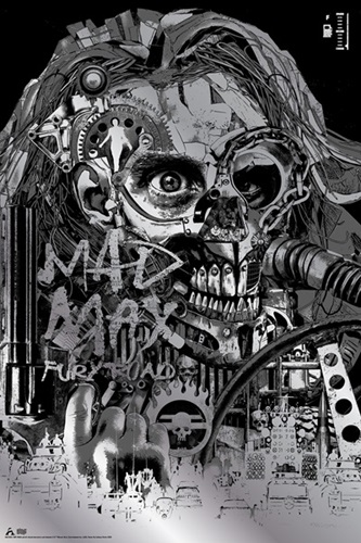 Mad Max: Fury Road (Silver Foil Variant) by Anthony Petrie
