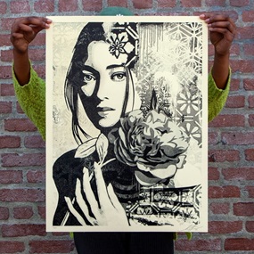 Incarnation (Silver) by Shepard Fairey