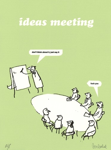 Ideas Meeting  by Modern Toss