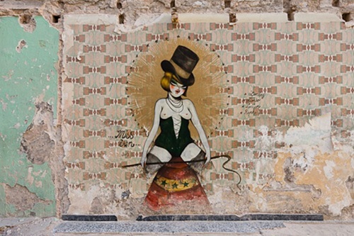 Miss Van In Raval (Small) by Miss Van