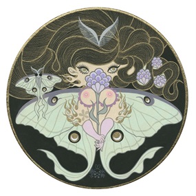 Luna Moth Moony by Junko Mizuno
