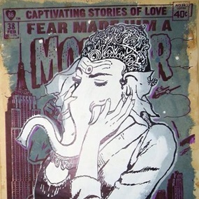 Captivating Ganesha (Oversold Version) by Faile